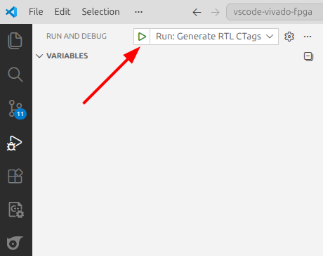 Generate RTL CTags