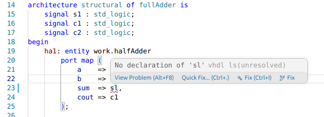 Syntax Errors